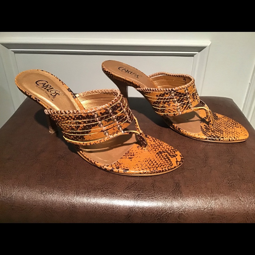 Carlos Sandals by Carlos Santana Sz 8M “Huntress”